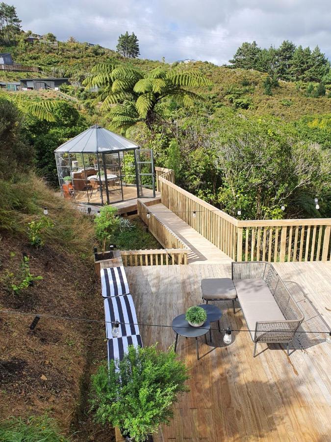 לוור האט Tiny House With Greenhouse Dining מראה חיצוני תמונה